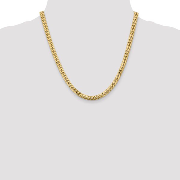 Leslie's 14k 5.5mm Solid Miami Cuban Chain - Image 4