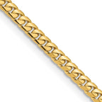 Leslie's 14k 5.5mm Solid Miami Cuban Chain