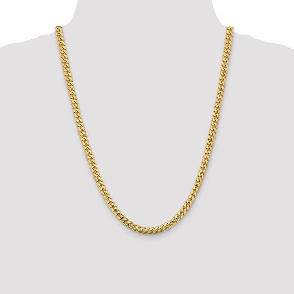 Leslie's 14k 5.5mm Solid Miami Cuban Chain - Image 4