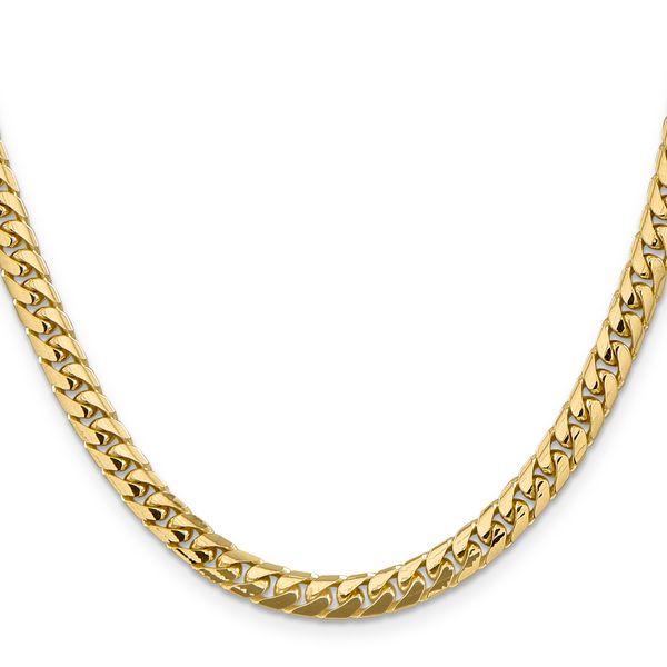 Leslie's 14k 5.5mm Solid Miami Cuban Chain - Image 2
