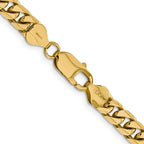 Leslie's 14k 6.25mm Solid Miami Cuban Chain - Image 3