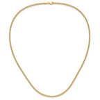 Leslie's 14k 2.5mm Semi-Solid Curb Chain - Image 5