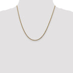 Leslie's 14k 2.5mm Semi-Solid Curb Chain - Image 4