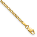 Leslie's 14k 2.5mm Semi-Solid Curb Chain