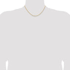 Leslie's 14k 2.85mm Semi-Solid Curb Chain - Image 4