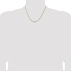 Leslie's 14k 2.85mm Semi-Solid Curb Chain - Image 4