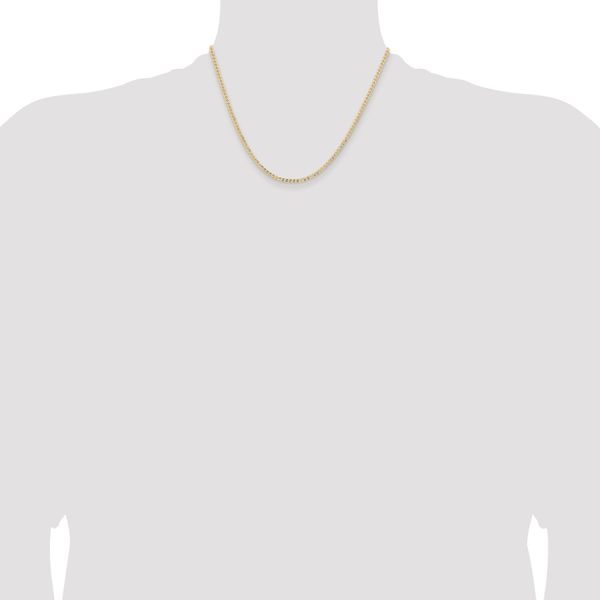 Leslie's 14k 2.85mm Semi-Solid Curb Chain - Image 4