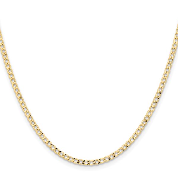 Leslie's 14k 2.85mm Semi-Solid Curb Chain - Image 2