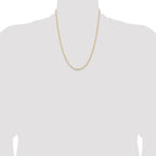 Leslie's 14k 2.85mm Semi-Solid Curb Chain - Image 4
