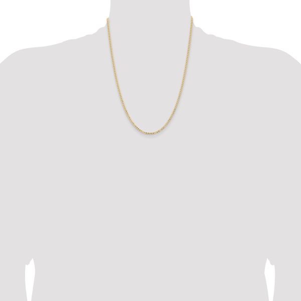 Leslie's 14k 2.85mm Semi-Solid Curb Chain - Image 4