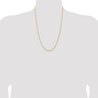 Leslie's 14k 2.85mm Semi-Solid Curb Chain - Image 4