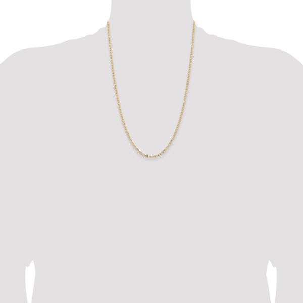Leslie's 14k 2.85mm Semi-Solid Curb Chain - Image 4