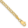 Leslie's 14k 2.85mm Semi-Solid Curb Chain