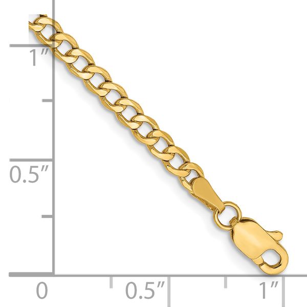 Leslie's 14k 2.85mm Semi-Solid Curb Chain - Image 2
