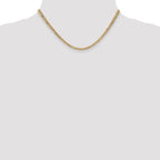 Leslie's 14k 3.35mm Semi-Solid Curb Chain - Image 4