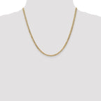 Leslie's 14k 3.35mm Semi-Solid Curb Chain - Image 4