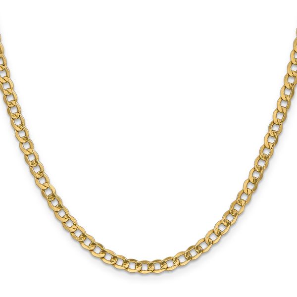 Leslie's 14k 4.3mm Semi-Solid Curb Chain - Image 2