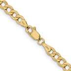Leslie's 14k 4.3mm Semi-Solid Curb Chain - Image 3