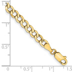 Leslie's 14k 4.3mm Semi-Solid Curb Chain - Image 2