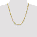 Leslie's 14k 5.25mm Semi-Solid Curb Chain - Image 4