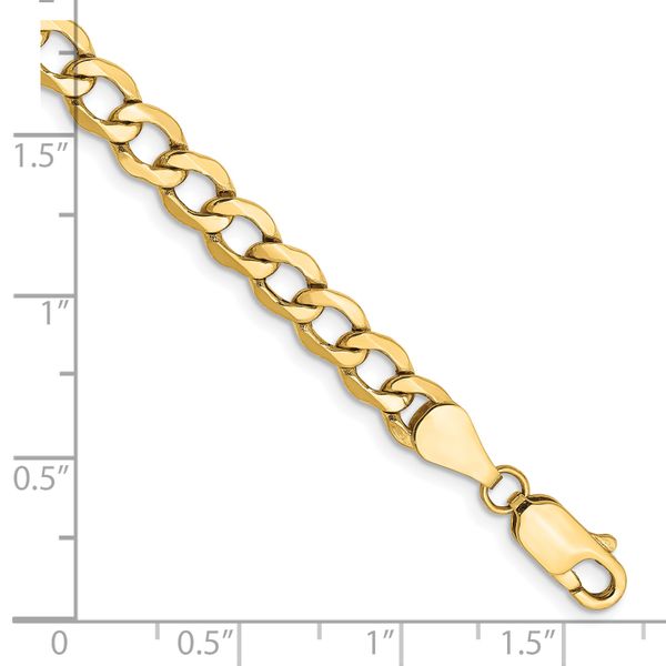 Leslie's 14k 5.25mm Semi-Solid Curb Chain - Image 2