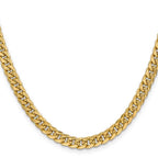 Leslie's 14k 6mm Semi-Solid Miami Cuban Chain - Image 2