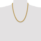 Leslie's 14k 6mm Semi-Solid Miami Cuban Chain - Image 4
