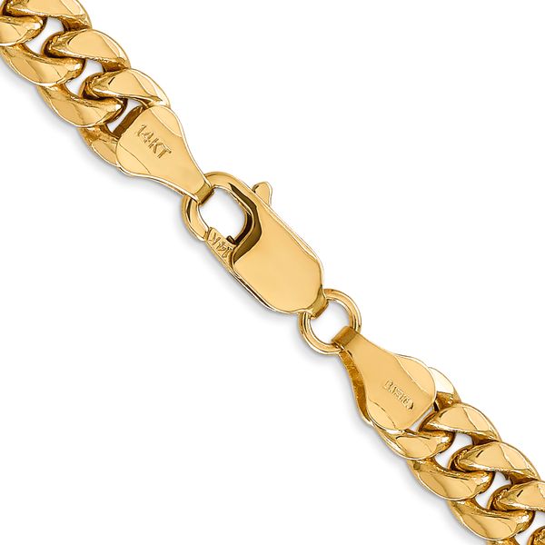 Leslie's 14k 6.75mm Semi-Solid Miami Cuban Chain - Image 3