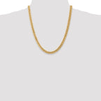 Leslie's 14k 6.75mm Semi-Solid Miami Cuban Chain - Image 4