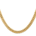 Leslie's 14k 6.75mm Semi-Solid Miami Cuban Chain - Image 2