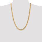 Leslie's 14k 6.75mm Semi-Solid Miami Cuban Chain - Image 4