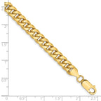 Leslie's 14k 6.75mm Semi-Solid Miami Cuban Chain - Image 2