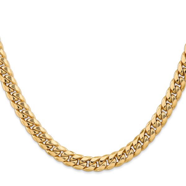 Leslie's 14k 7.3mm Semi-Solid Miami Cuban Chain - Image 2