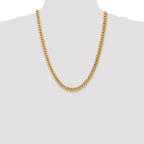 Leslie's 14k 7.3mm Semi-Solid Miami Cuban Chain - Image 4