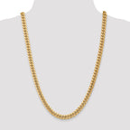 Leslie's 14k 7.3mm Semi-Solid Miami Cuban Chain - Image 4