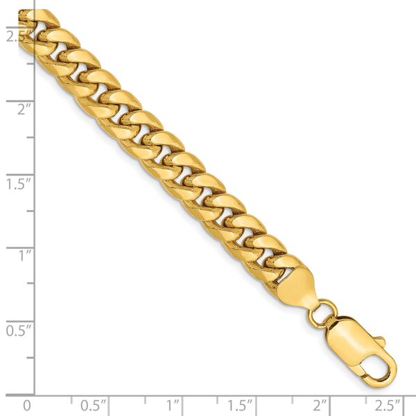 Leslie's 14k 7.3mm Semi-Solid Miami Cuban Chain - Image 2