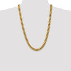 Leslie's 14k 9.3mm Semi-Solid Miami Cuban Chain - Image 4