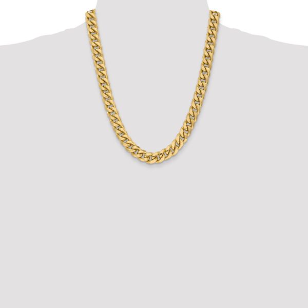 Leslie's 14k 11mm Semi-Solid Miami Cuban Chain - Image 4