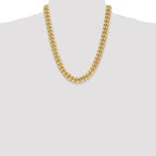 Leslie's 14k 11mm Semi-Solid Miami Cuban Chain - Image 4