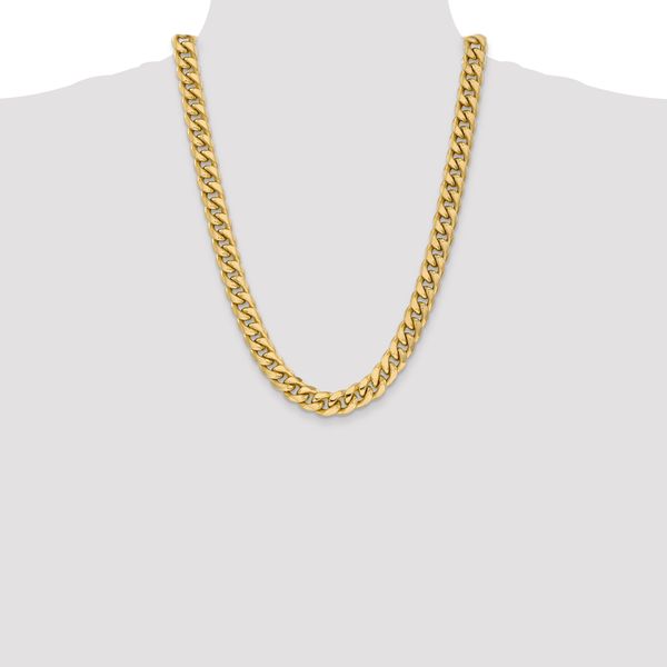 Leslie's 14k 11mm Semi-Solid Miami Cuban Chain - Image 4