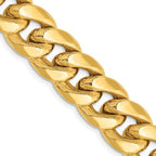 Leslie's 14k 11mm Semi-Solid Miami Cuban Chain