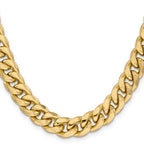 Leslie's 14k 11mm Semi-Solid Miami Cuban Chain - Image 2