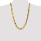 Leslie's 14k 11mm Semi-Solid Miami Cuban Chain - Image 4