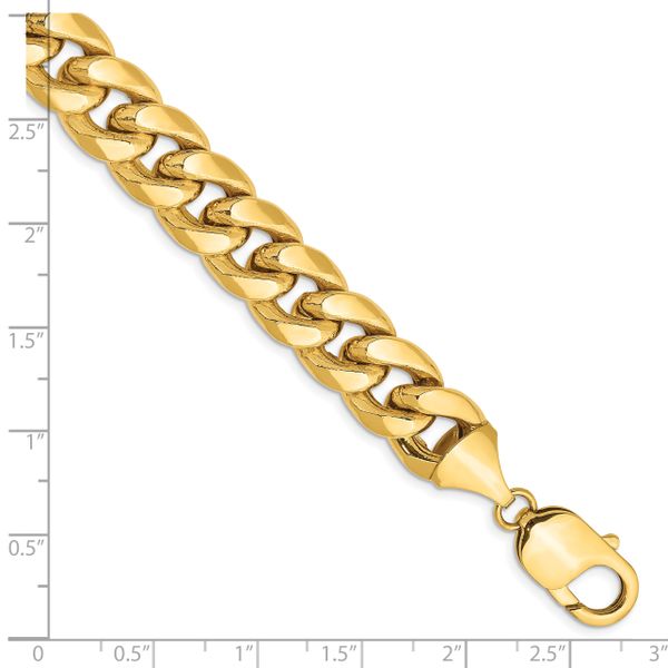 Leslie's 14k 11mm Semi-Solid Miami Cuban Chain - Image 2