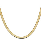 Leslie's 14k 5.5mm Silky Herringbone Chain - Image 2