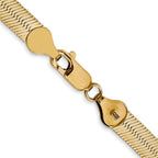 Leslie's 14k 5.5mm Silky Herringbone Chain - Image 3