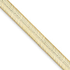 Leslie's 14k 5.5mm Silky Herringbone Chain