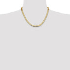 Leslie's 14k 5.5mm Silky Herringbone Chain - Image 4