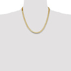 Leslie's 14k 5.5mm Silky Herringbone Chain - Image 4