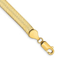 Leslie's 14k 5.5mm Silky Herringbone Chain
